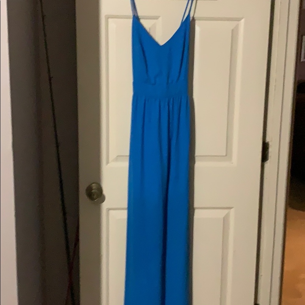 Blue dress